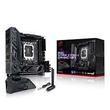 ASUS ROG STRIX Z790-I GAMING WIFI INTEL Z790 LGA1700 DDR5 7200 2XUSB4THUNDERBOLT HDMI 2X M2 USB3.2 WİFİ 6E BT AURA RGB 2.5GBİT LAN MİNİ ITX ROG STRIX HIVE KUMANDA ARMOURY CRATE AI SUİTE 3