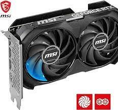 MSI VGA GEFORCE RTX 4060 TI VENTUS 2X BLACK 16G OC RTX4060TI 16GB GDDR6 128B DX12 PCIE 4.0 X16 (3XDP 1XHDMI)