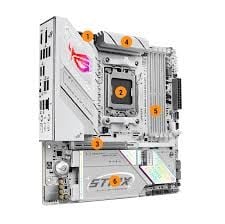 ASUS MB ROG STRIX B850-G GAMING WIFI AMD B850 AM5 DDR5 8000 DP HDMI 4x M2 USB3.2 WiFi 7 + BT AURA RGB 2.5Gbit LAN mATX 256GB’a kadar ram desteği, 14+2+1 Güç Aşamaları, 1xGen5 M.2, Advanced AI PC-Ready