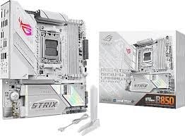 ASUS MB ROG STRIX B850-G GAMING WIFI AMD B850 AM5 DDR5 8000 DP HDMI 4x M2 USB3.2 WiFi 7 + BT AURA RGB 2.5Gbit LAN mATX 256GB’a kadar ram desteği, 14+2+1 Güç Aşamaları, 1xGen5 M.2, Advanced AI PC-Ready