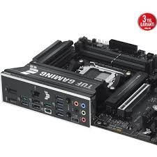 ASUS MB TUF GAMING B850M-PLUS WIFI AMD B850 AM5 DDR5 8000 DP HDMI 3x M2 USB3.2 Gen 2x2 WiFi 6E + BT AURA RGB 2.5Gbit LAN mATX 14+2+1 Güç Aşamaları, 1xGen5 M.2, Ready for Advanced AI PC
