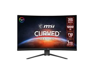 MSI 31.5 MAG 325CQRF QD CURVE 1000R RAPID VA 2560x1440 (WQHD) 16:9 170HZ 1MS ADAPTIVE-SYNC GAMING MONITOR
