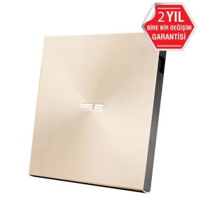 ASUS ZENDRİVE-U9M SDRW-08U9M-U HARİCİ İNCE DVD YAZICI  M-DİSC  USB TYPE-C VE USB 2.0 DESTEKLİ  ALTIN
