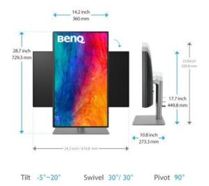PD2725U 27inç 4K UHD Thunderbolt Monitör
