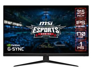 MSI 31.5 G321Q FLAT IPS 2560x1440 (WQHD) 16:9 170HZ 1MS G-SYNC COMPATIBLE GAMING MONITOR