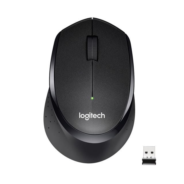 LOGITECH M330 SESSİZ KABLOSUZ OPTİK MOUSE-SİYAH 910-004909