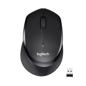 LOGITECH M330 SESSİZ KABLOSUZ OPTİK MOUSE-SİYAH 910-004909