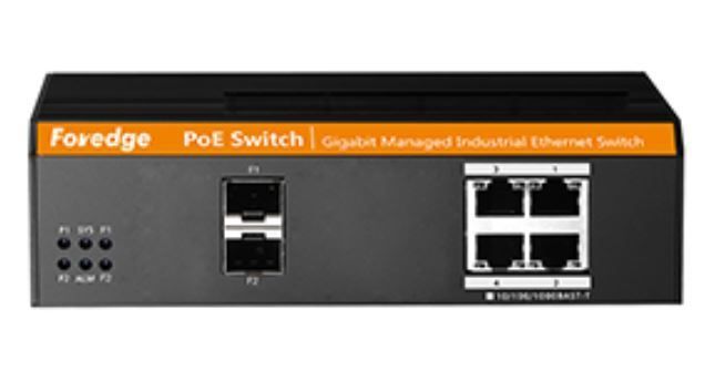 IS104GPS-2F Industrial Gigabit 4plus2 Port Managed PoE Switch