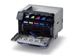 OKI 46291801 Pro9541dn A3 BEYAZ TONER RENKLİ LED GRAFİK ETİKET YAZICI A4-50 Sayfa Renkli-Siyah-Beyaz A3-Renkli-Siyah-Beyaz Olarak 28-Sayfa Beyaz Olarak-45 Sayfaya Kadar Tek Taraflı Şeffaf Olarak-18 Sayfa