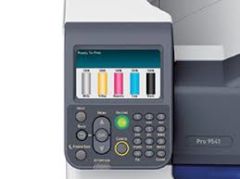 OKI 46291801 Pro9541dn A3 BEYAZ TONER RENKLİ LED GRAFİK ETİKET YAZICI A4-50 Sayfa Renkli-Siyah-Beyaz A3-Renkli-Siyah-Beyaz Olarak 28-Sayfa Beyaz Olarak-45 Sayfaya Kadar Tek Taraflı Şeffaf Olarak-18 Sayfa