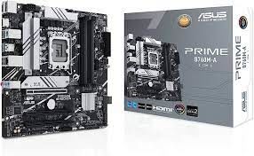 ASUS PRIME B760M-A-CSM INTEL B760 LGA1700 DDR5 7200 HDMI VGA 2x M2 USB3.2 AURA RGB 2.5Gbit LAN mATX ASUS 5X PROTECTION III Ücretsiz Uzaktan Yönetim Yazılımı