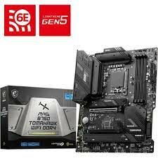 MSI MB MAG B760 TOMAHAWK WIFI SOKET 1700 DDR5 6400(OC) PCI-E Gen 5 3X M.2 USB3.2  1x 2.5G LAN  WI-FI 6 ATX