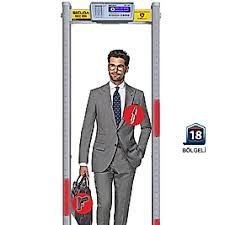 PERKOTEK SEC 960 Metal Kapı Üst Arama Dedektörü 33 Zone Bölgeli