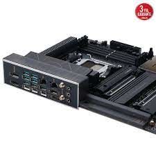 ASUS MB PROART X670E-CREATOR WIFI AMD X670E AM5 DDR5 6400 2XUSB4(THUNDERBOLT) HDMI 4X M2 USB3.2 WİFİ 6E AURA RGB 10GBİT + 2.5GBİT LAN ATX 128GB’A KADAR RAM DESTEĞİ PCIE5.0 ASUS 5X PROTECTION III