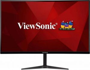 VIEWSONIC VX2719-PC-MHD GAMING MONITOR 27 1MS 240HZ VA 1920X1080 FHD 250 HDMI DP 16:9 80M:1 16.7M HOPARLOR 3 KENAR CERCEVESIZ 1500R KAVIS ADAPTIVE SYNC FLICKER FREE MAVI ISIK FILTRESI TILT VESA