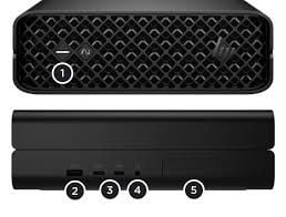 HP WS A2KJ1ES Z2m G1i MINI U9-285 32GB (2x16GB) nECC DDR5 6400 1TB SSD RTX 2000 Ada 16GB WIN11PRO