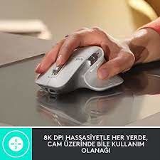 LOGITECH MX MASTER 3S KABLOSUZ PERFORMANS MOUSE AÇIK GRİ 910-006560