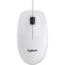LOGİTECH B100 OPTİK USB MOUSE-BEYAZ 910-003360