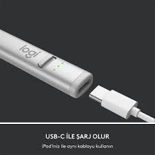 LOGITECH CRAYON DİJİTAL KALEM - 2. VERSİYON (2018 VE SONRASI İPADLER İLE UYUMLU, İPAD 10TH GEN DAHİL)914-000074