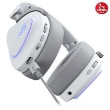 ASUS ROG DELTA II - BEYAZ KABLOSUZ OYUN KULAKLIĞI (50MM TİTANYUM SÜRÜCÜLER ROG SPEEDNOVA 10MM SÜPER GENİŞ BANT MİKROFON 153-SAAT PİL ÖMRÜ DUALFLOW SES BT 2.4GHZ 3.5MM PC SWITCH PS4 PS5 XBOX