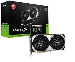 MSI VGA GEFORCE RTX 4070 TI VENTUS 2X 12G OC RTX4070 12GB GDDR6X 192B DX12 PCIE 4.0 X16 (3XDP 1XHDMI)