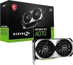 MSI VGA GEFORCE RTX 4070 VENTUS 2X E 12G OC RTX4070 12GB GDDR6X 192B DX12 PCIE 4.0 X16 (3XDP 1XHDMI)