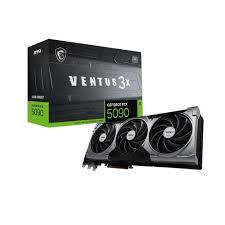MSI VGA GEFORCE RTX 5090 32G VENTUS 3X RTX5090 32GB GDRR7 512B DX12 PCIE 5.0 X16 (3XDP 1XHDMI)