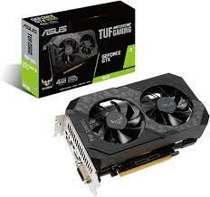 ASUS GEFORCE TUF-GTX1650-4GD6-P-V2-GAMING 4GB GDDR6 128bit 1620Mhz 1xDVI 1xHDMI 1xDP EKRAN KARTI