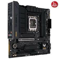 ASUS TUF GAMING B760M-E D4 Intel B760 LGA1700 DDR4 5333 DP HDMI 2x M2 USB3.2 AURA RGB 2.5Gbit LAN mATX ASUS TUF PROTECTION Armoury Crate AI Suite 3