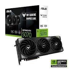 ASUS TUF-RTX5070-O12G-GAMING-NVIDIA-GEFORCE-RTX 5070-12GB GDDR7-192bit--OC-2xHDMI-3xDP-RGB-DLSS4 EKRAN KARTI