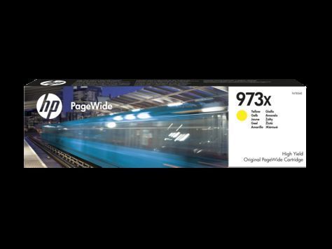 F6T83A 973X Yüksek Kapasiteli Sarı Orijinal PageWide Kartuşu 7000 Sayfa