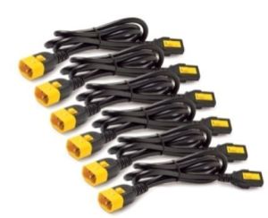AP8704S-WW Power Cord Kit (6 ea), Locking, C13 to C14, 1.2m