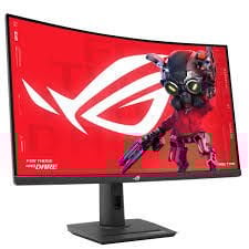 ASUS ROG STRIX XG32WCS 31.5 GAMING FAST VA KAVİSLİ FREESYNC 2K 2560x1440 1ms 180Hz 350cd DP HDMI USB-C VESA 3YIL HDR 400, ELMB SYNC MONİTÖR