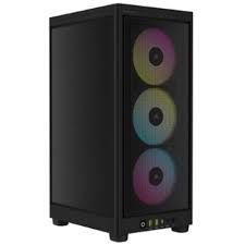 CORSAİR 2000D RGB AİRFLOW, 3X120MM RGB FAN, MİNİ-ITX SMALL-FORM-FACTOR BİLGİSAYAR KASASI, SİYAH (CC-9011246-WW)