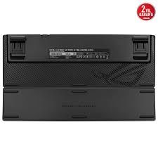 ASUS ROG STRIX SCOPE II 96 WL/NX SNOW/PBT/UK WIRELESS OYUNCU KLAVYESİ 3 FARKLI BAĞLANTI (2.4GHz RF, BLUETOOTH, KABLOLU) ROG NX SNOW MEKANİK SWITCH AURA SYNC RGB VE BİLEK DESTEĞİ İNGİLİZCE