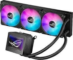 ASUS ROG RYUJIN III 360 ARGB EXTREME SIVI SOĞUTUCU, ASETEK EMMA GEN8 V2 POMPA, YÜKSEK HAVA AKIŞI VE STATİK BASINÇ İÇİN MANYETİK ARGB FANLAR, 3.5'' LCD DONANIM TAKİBİ VE ÖZEL GIFLER 6 YIL GARANTİ