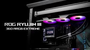ASUS ROG RYUJIN III 360 ARGB EXTREME SIVI SOĞUTUCU, ASETEK EMMA GEN8 V2 POMPA, YÜKSEK HAVA AKIŞI VE STATİK BASINÇ İÇİN MANYETİK ARGB FANLAR, 3.5'' LCD DONANIM TAKİBİ VE ÖZEL GIFLER 6 YIL GARANTİ