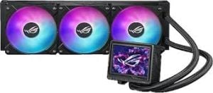 ASUS ROG RYUJIN III 360 ARGB EXTREME SIVI SOĞUTUCU, ASETEK EMMA GEN8 V2 POMPA, YÜKSEK HAVA AKIŞI VE STATİK BASINÇ İÇİN MANYETİK ARGB FANLAR, 3.5'' LCD DONANIM TAKİBİ VE ÖZEL GIFLER - BEYAZ 6 YIL GARANTİ