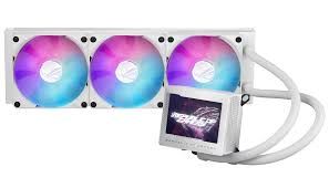 ASUS ROG RYUJIN III 360 ARGB EXTREME WHİTE SIVI SOĞUTUCU, ASETEK EMMA GEN8 V2 POMPA, YÜKSEK HAVA AKIŞI VE STATİK BASINÇ İÇİN MANYETİK ARGB FANLAR, 3.5'' LCD DONANIM TAKİBİ VE ÖZEL GIFLER - BEYAZ 6 YIL GARANTİ