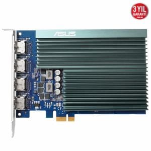 ASUS GEFORCE GT730-4H-SL-2GD5 2GB GDDR5 927 MHZ 64bit 4XHDMI EKRAN KARTI
