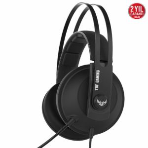 ASUS TUF GAMING H7 GUN-METAL 7.1 OYUNCU KULAKLIĞI 53MM ASUS ESSENCE SÜRÜCÜ PC MAC PS4 NİNTENDO SWITCH MOBİL XBOX 360 XBOX 360 UYUMLU