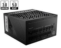 MSI PSU MPG A1000G PCIE5 1000W 80+ GOLD POWER SUPPLY