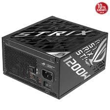 ASUS ROG-STRIX-1200P TAM MODÜLER GÜÇ KAYNAĞI, 80 PLUS PLATİNUM SERTİFİKALI, ATX 3.1, GaN MOSFET, AKILLICA VOLTAJ DÜZENLEYİCİ, 10 YIL GARANTİ