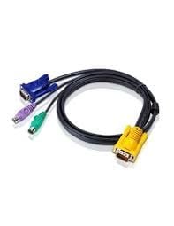 ATEN 2L-5202P CABLE SP15 M(Y)-- HD15M/MINIDIN6M