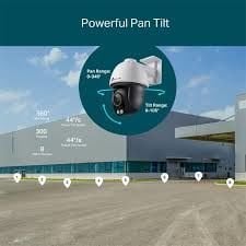 VIGI-C540S 4MP Outdoor Night-Piercing Color Vision Pan Tilt Network Camera