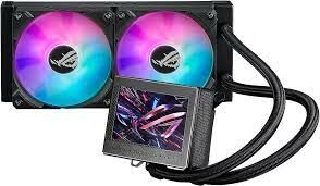 ASUS ROG RYUJIN III 240 ARGB OLED 3.5inch LCD AURA SYNC RGB 3X NOCTUA IPPC 2000 PWM 120MM FAN SIVI CPU SOĞUTUCUSU -BEYAZ