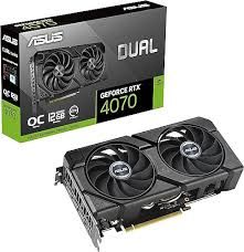 ASUS GEFORCE RTX 4070 DUAL-RTX4070-O12G-EVO 12GB GDDR6X 192bit OC HDMI 3xDP DLSS3 EKRAN KARTI