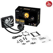 ASUS TUF GAMING LC 120 ARGB AIO AURA SYNC 120MM ADRESLENEBİLİR RGB FAN NCVM KAPLAMALI RGB POMPA KAPAĞI SIVI CPU SOĞUTUCUSU V2