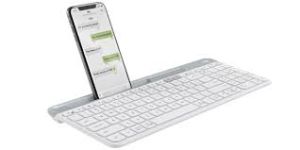 LOGITECH K580 ULTRA İNCE ÇOKLU CİHAZ ÖZELLİKLİ TÜRKÇE BLUETOOTH KLAVYE - BEYAZ 920-010625