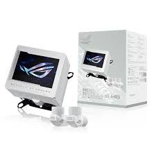 ASUS ROG RYUJIN III WB CPU SU BLOĞU TAM RENKLİ 3.5 İNÇ LCD EKRAN GÖMÜLÜ VRM FANI 178 MİKRO SOĞUTMA KANADI VE BAKIR ALAŞIMLI SOĞUK PLAKA SOĞUTMA TEKNOLOJİSİ İLE ASETEK VE ROG BAĞLANTI PARÇALARI BEYAZ